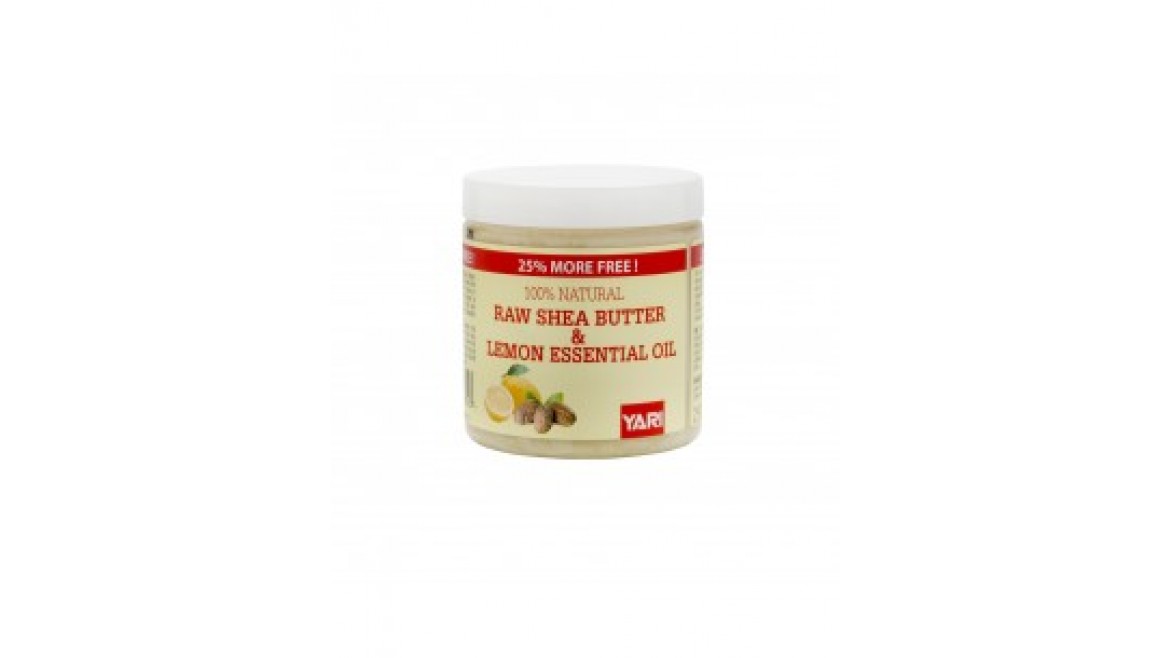 Yari 100% Raw Shea Butter & Lemon Oil 250ml