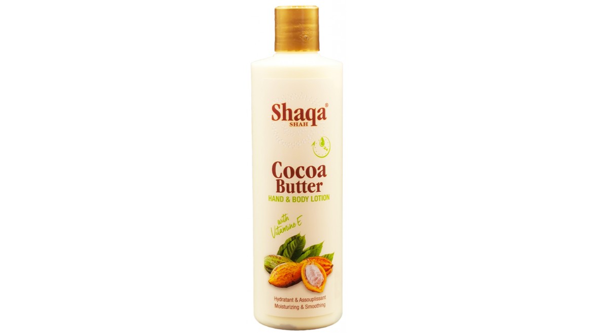 Shaqa Shah Cocoa Butter Hand & Body Lotion 16oz